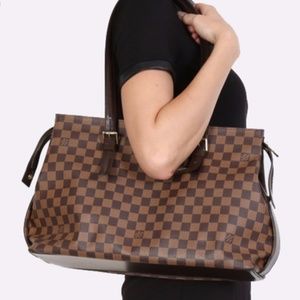 Authentic Louis Vuitton Damier Chelsea Ebene Bag